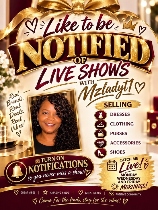 Other - MZLADYT1 🫶🏾 LIKE, SHARE & FOLLOW TO BE NOTIFIED OF UPCOMING LIVE SHOWS!